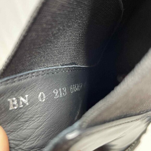 Alexander McQueen Wander Chelsea Boots Womens IT 40 US 10 Black Leather Platform - Picture 8 of 10